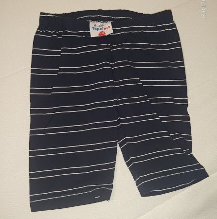 kurze Leggings Gr. 110, gestreift