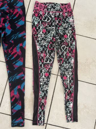Neue Zumba Fitness Leggings Gr. XS Sportleggins Tanzleggins