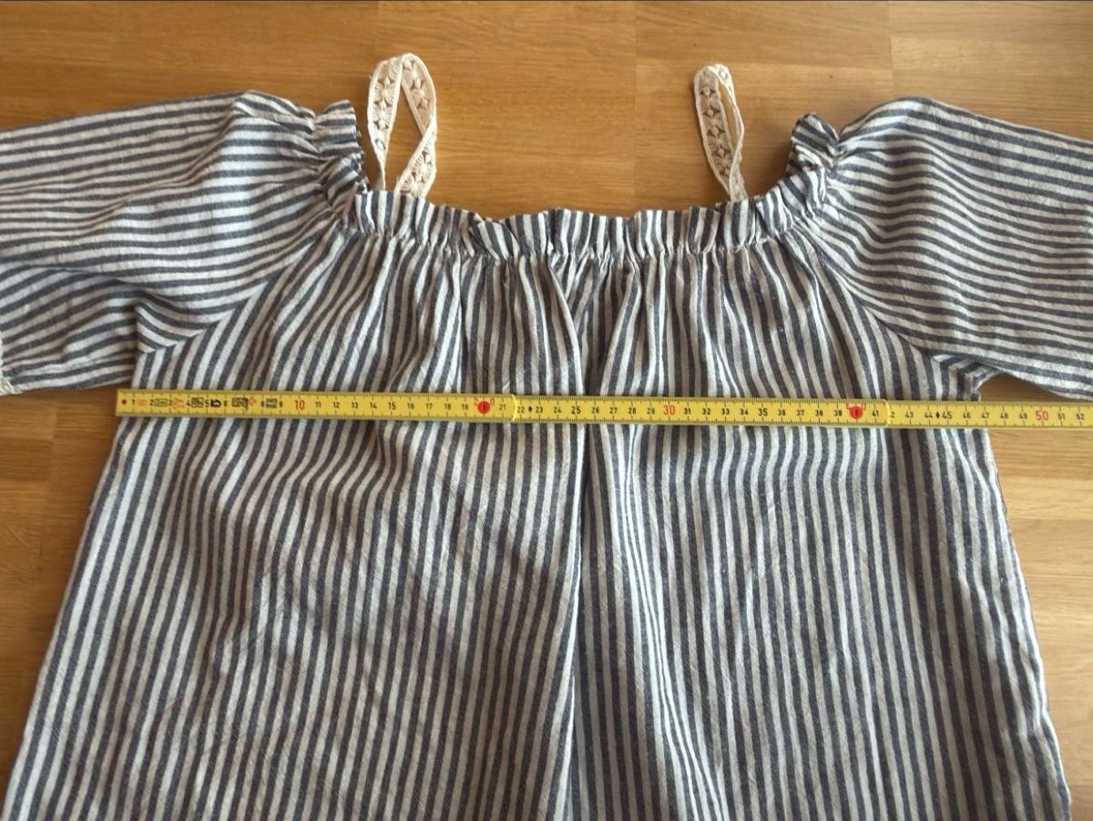 Camicette: Sommer Bluse Moni & Co. XL/L, gestreiftes – Usato da St Gallen venduto da Berta343 4