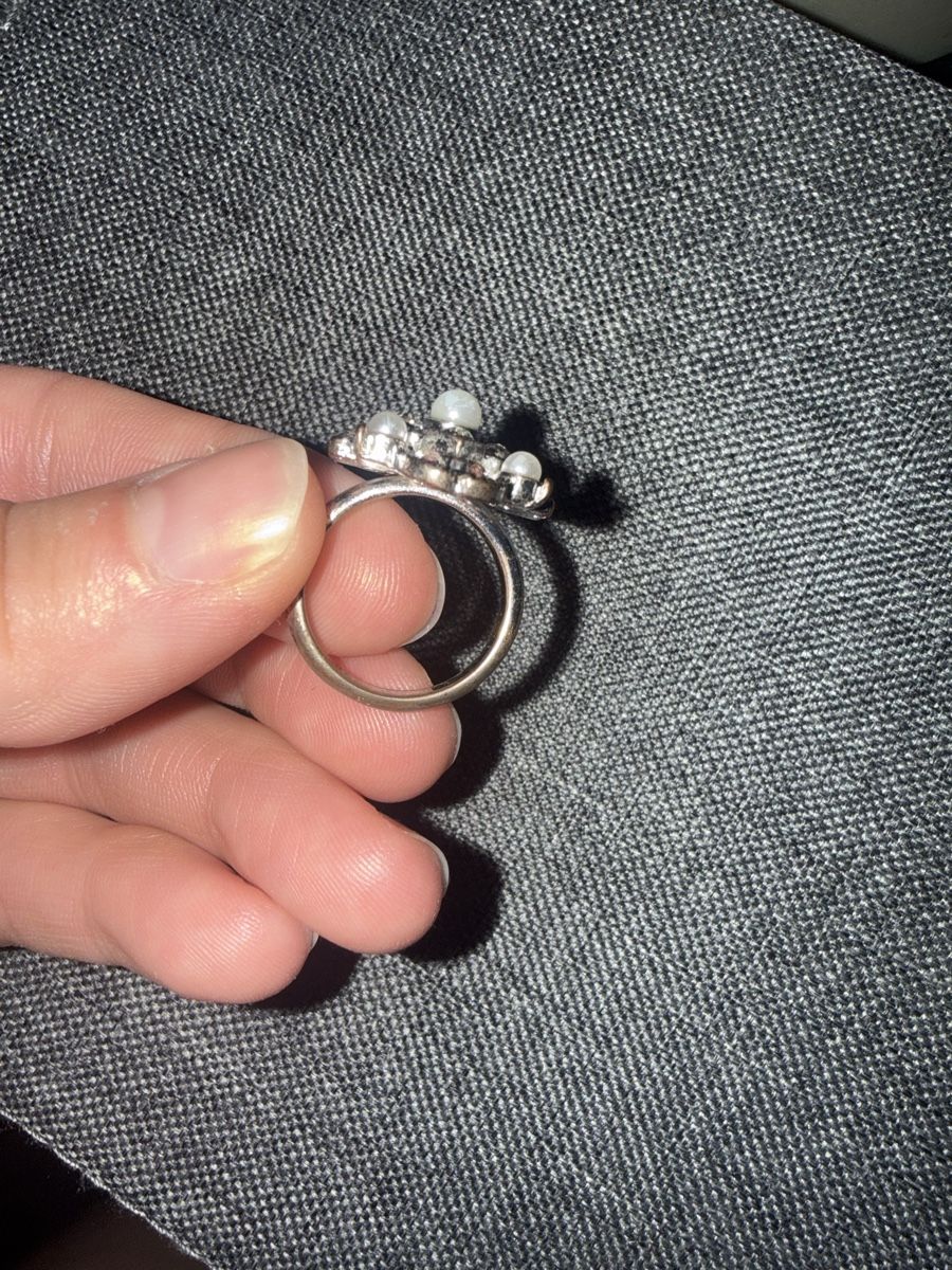 Anelli: Modeschmuck Ring mit Perlen und Strass -Top Zustand! – Nuovo (secondo la descrizione) da Liestal venduto da isa_8y72 3