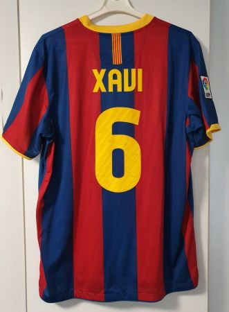Fussball Trikot Jersey Xavi 6 Nike FC Barcelona 2010 2011