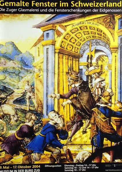 Foto & Immagini: Gemalte Fenster im Schweizerland – Nuovo (secondo la descrizione) da Bern venduto da Vintage-Art-Poster
