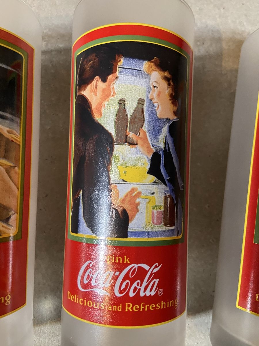Coca-Cola Bicchieri: Nostalgische Coca Cola Gläser  – Usato da Münsingen venduto da Fanuc 3
