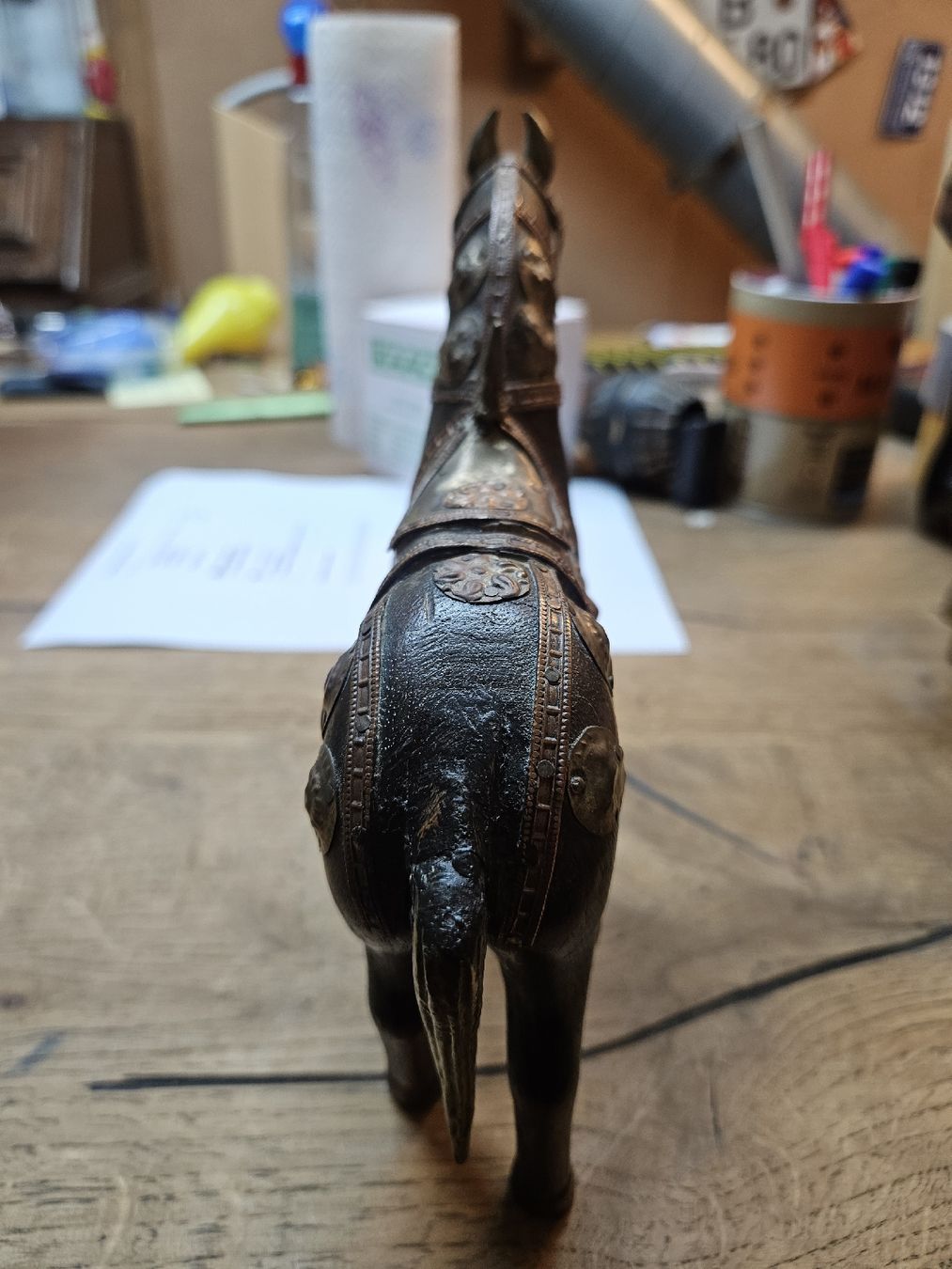 Tutte le decorazioni: Dekoratives Pferd  Messing/Bronze antike Deko (M) – Usato da Rorschach venduto da TimelessTrading 2