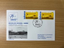 Sabena Sonderflug Brüssel-Genf 1998