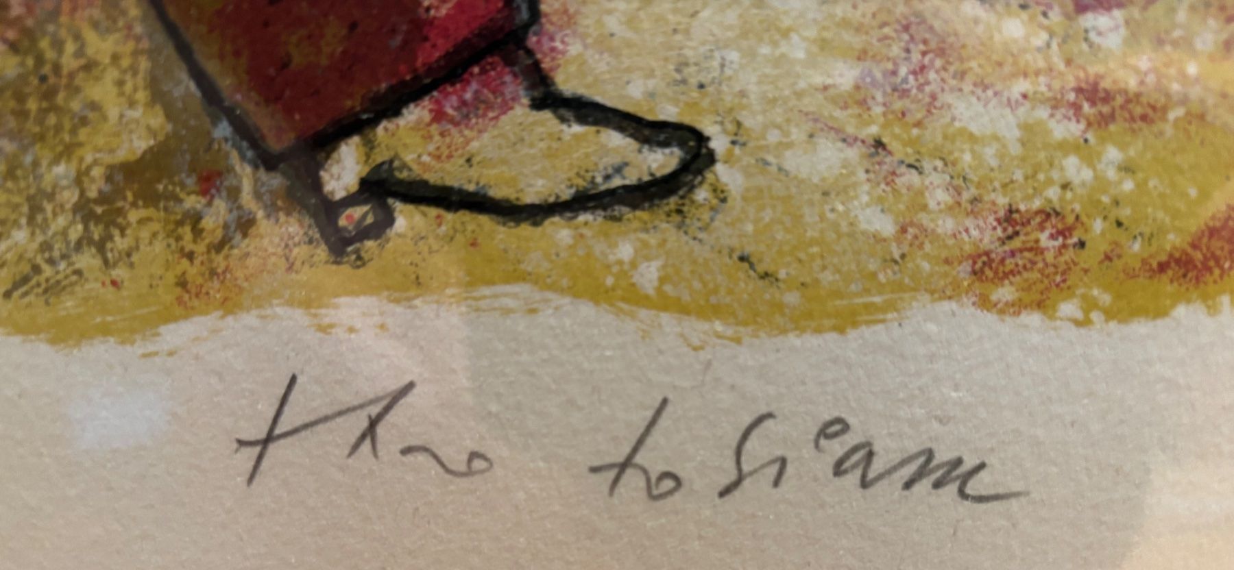 Grafica & Litografie: Lithographie Théo Tobiasse – Usato da Chénens venduto da elomedc 1