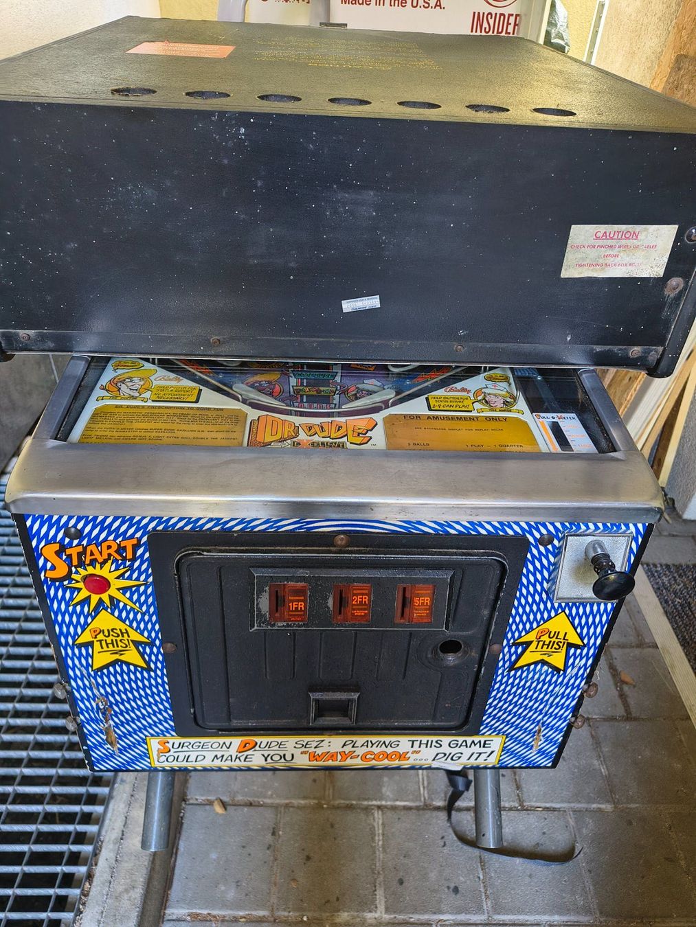 Flipperkästen: Dr. Dude - Flipper - Pinball - Flipperkasten – Gebraucht aus Wettingen von extraball 7