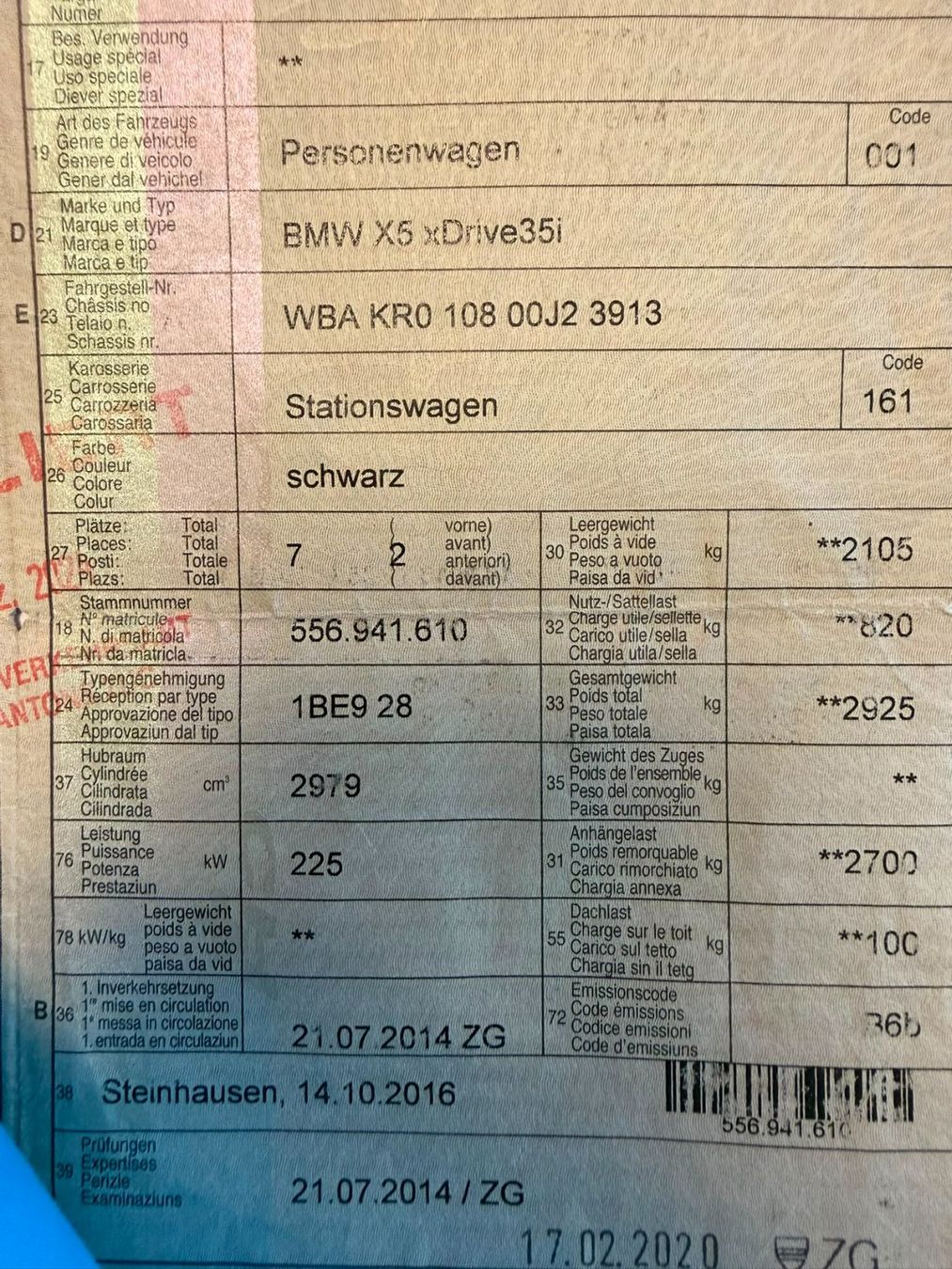 BMW Autos: BMW X5 xDrive35i – Gebraucht aus Ebnat-Kappel von ah-Auto-AG 9
