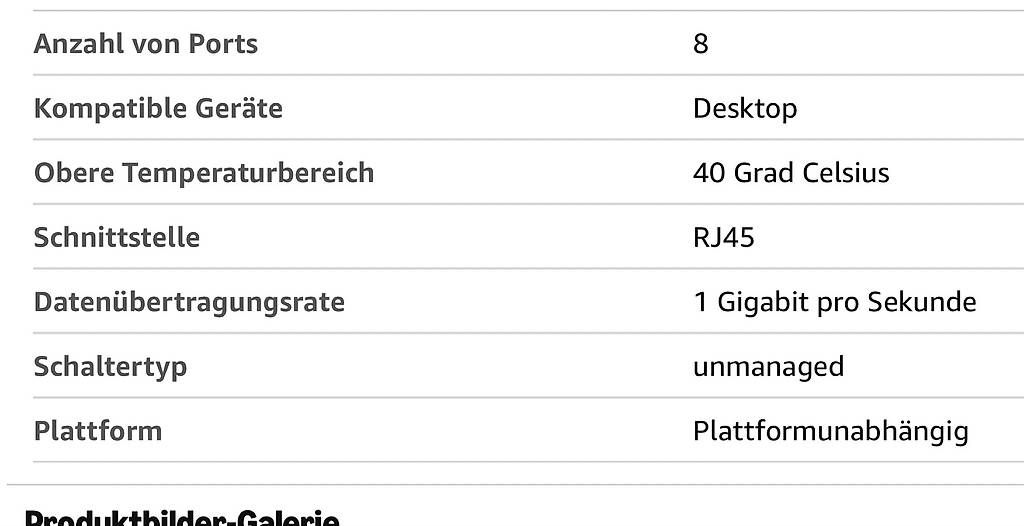 Hewlett Packard Hubs & Switches: HP J9077A Netzwerk Switch 8-Port – Gebraucht aus Baden von Bbdesign 4