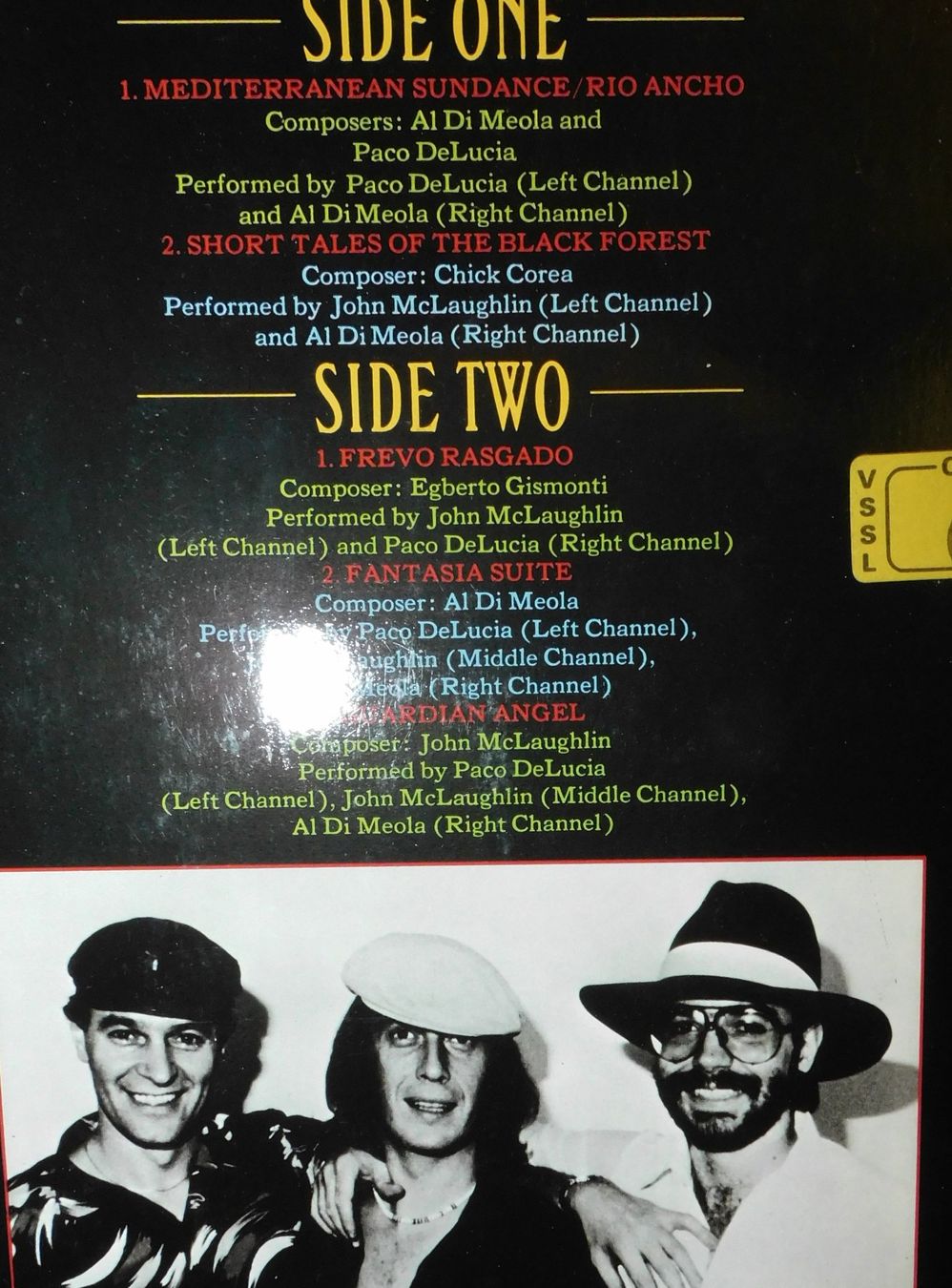 Dischi in vinile: LP - 1979 - Dimeola MC Laughlin  De Lucia  Schallplatte – Usato da Sursee venduto da 76 4