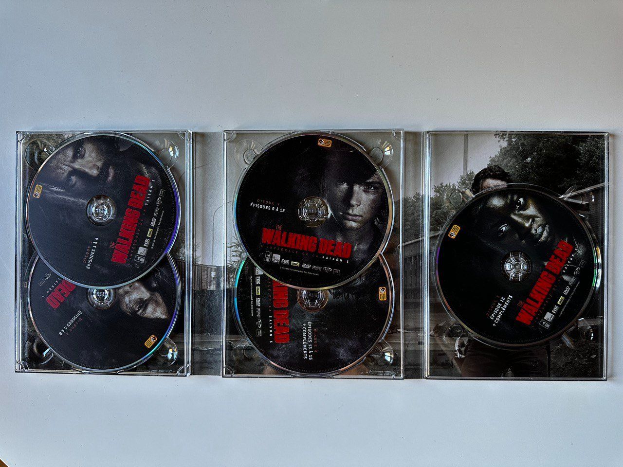 Tutti i DVDs: Les 5 DVD de The Walking Dead. Version de la collection – Usato da Fribourg venduto da Margaret18 1