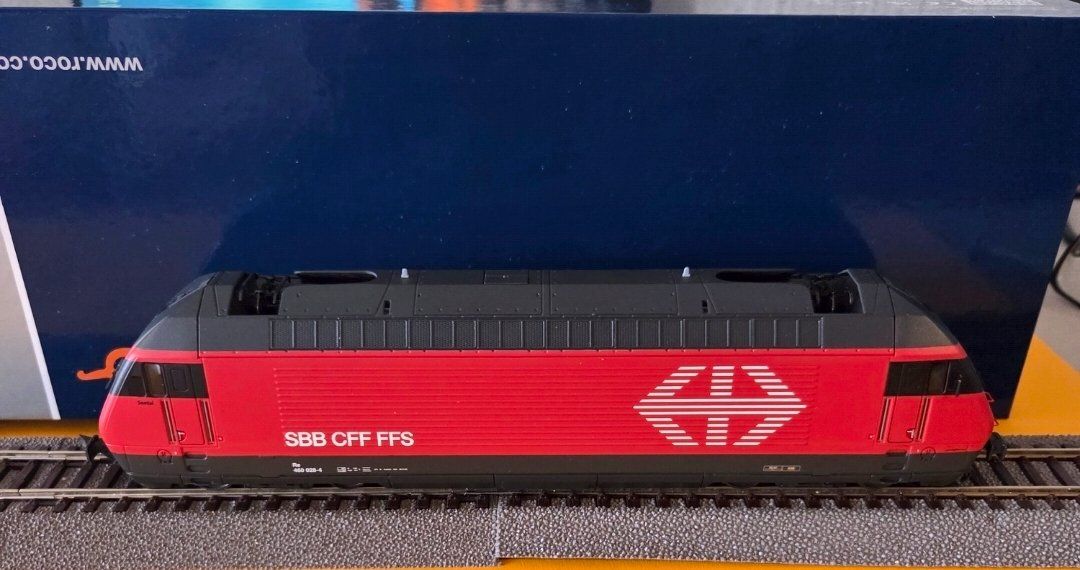 Roco Modellini di ferrovie: Roco Re 460 Seetal 7510 131 mit ESU Sounddecoder – Nuovo (secondo la descrizione) da Spiez venduto da Swissbobo