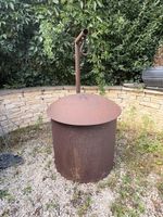 Gartenfeuerkorb mit Grillrost