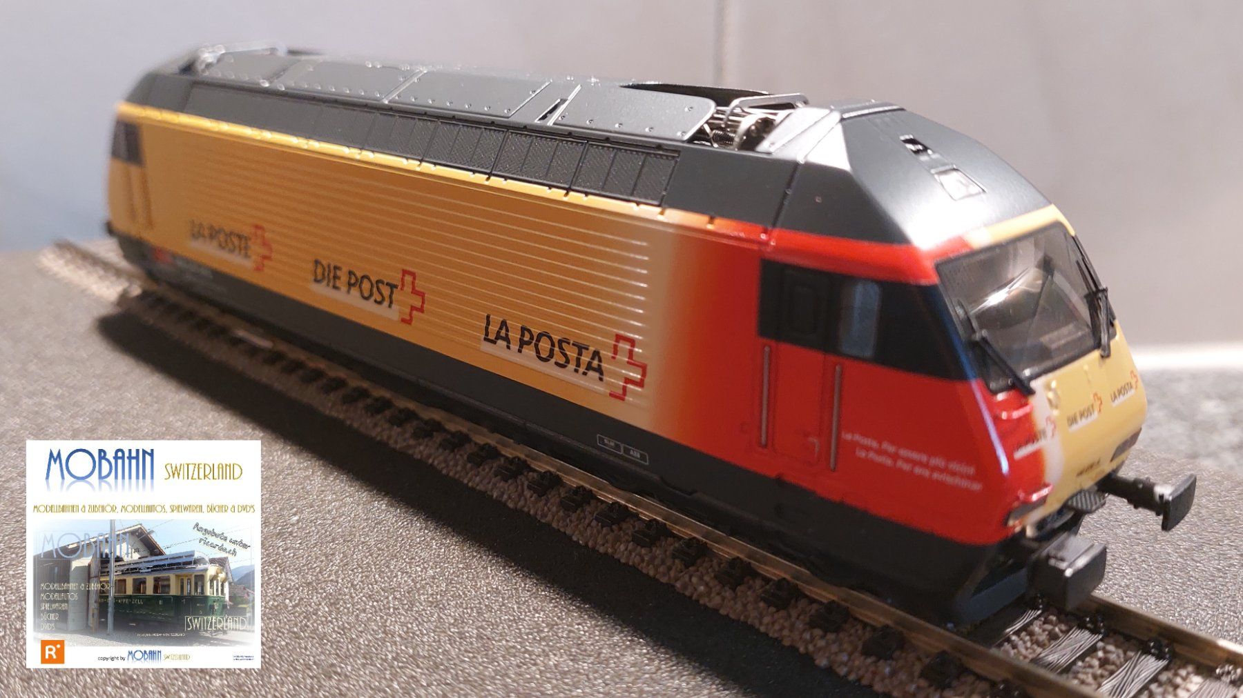 Hag Trains électriques: HAG 281 - Re 460 070-6 "LA POSTE DIE POST LA POSTA" der SBB – Neuf (Voir description) à Rotkreuz par MOBAHN-1zu87 3