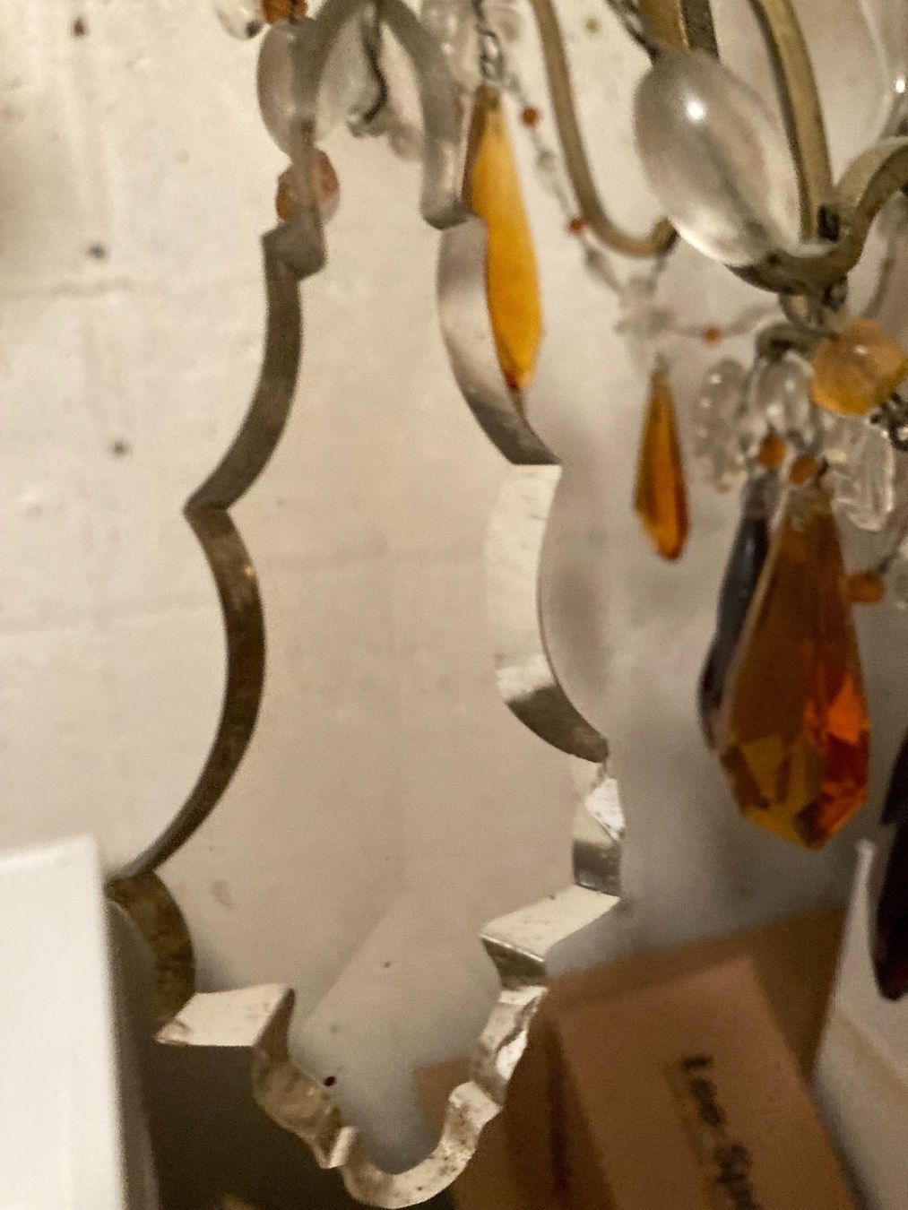 Kronleuchter & Deckenlampen: Kunstfertigkeit Farbiger Kristall/Glas Kronleuchter – Gebraucht aus Thun von barbar27 4