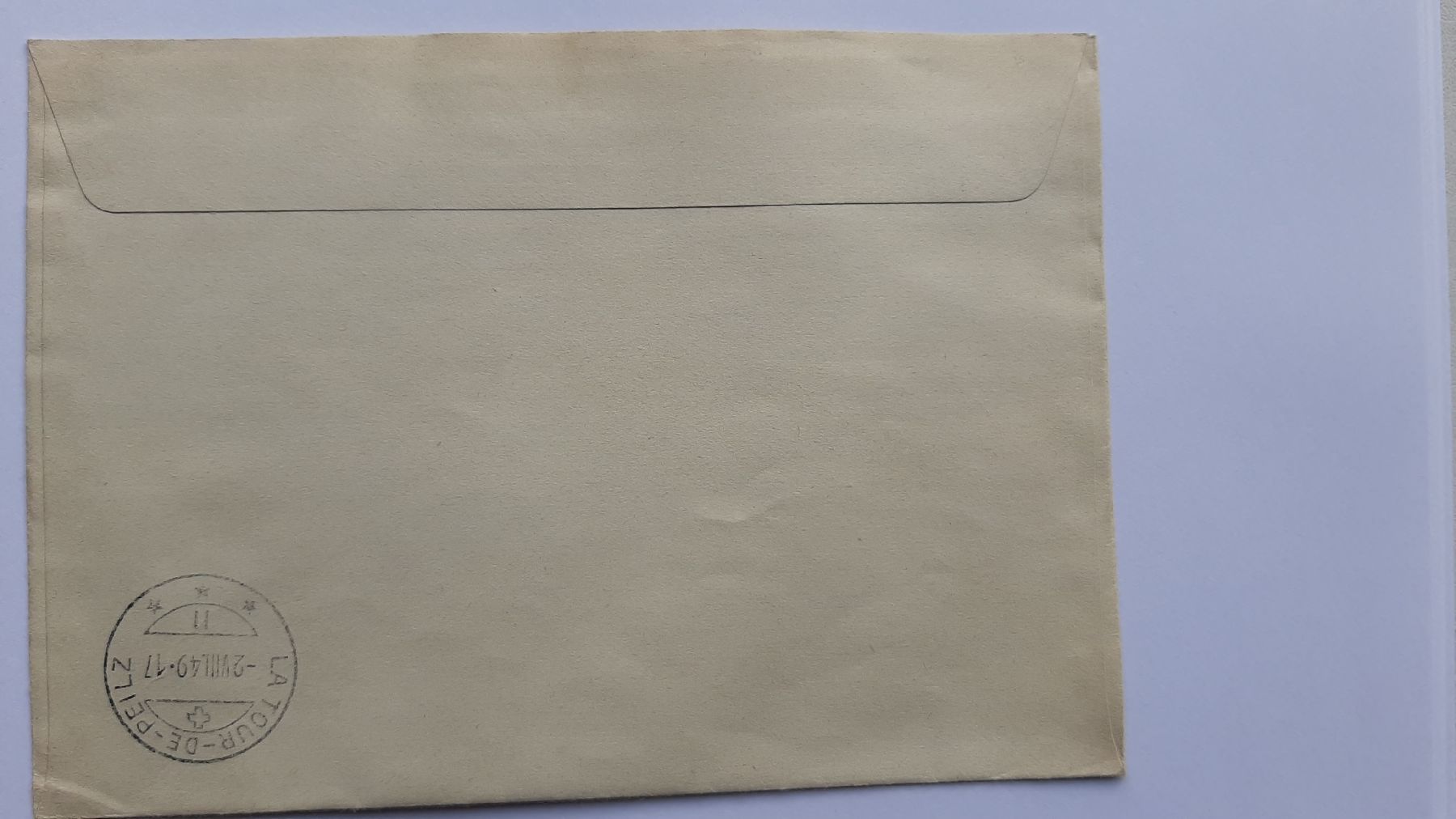 Buste & buste per spedizione: Technologie et paysage 1949 – Usato da Lausanne venduto da 55michel 1
