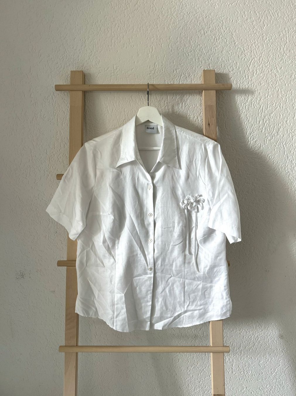 Blusen: Vintage Bluse mit Schleifen DELMOD – Gebraucht aus Zürich von joalew