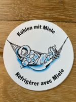 Vintage kühlen mit Miele Abziehbild, Sticker