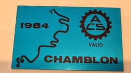Sticke Metal Slalom Chamblon 1984
