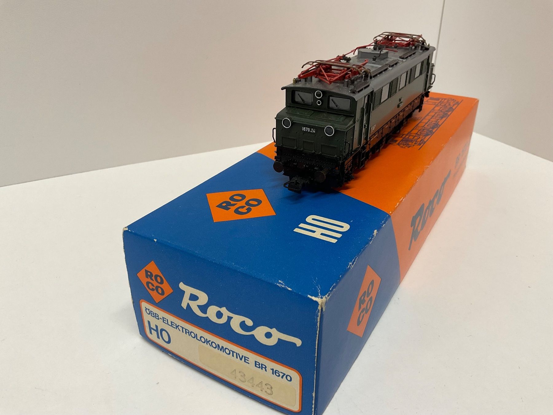 Roco HO 43443, BR 1670 ÖBB-Elektrolokomotive, Bespielt DC (Gebraucht ...