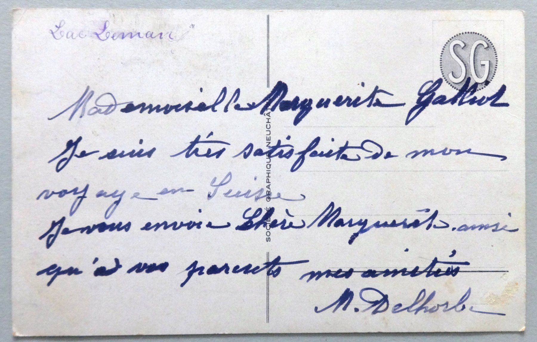 Cartoline postali: Territet-Montreux – Usato da Fétigny venduto da Billy2miny 1