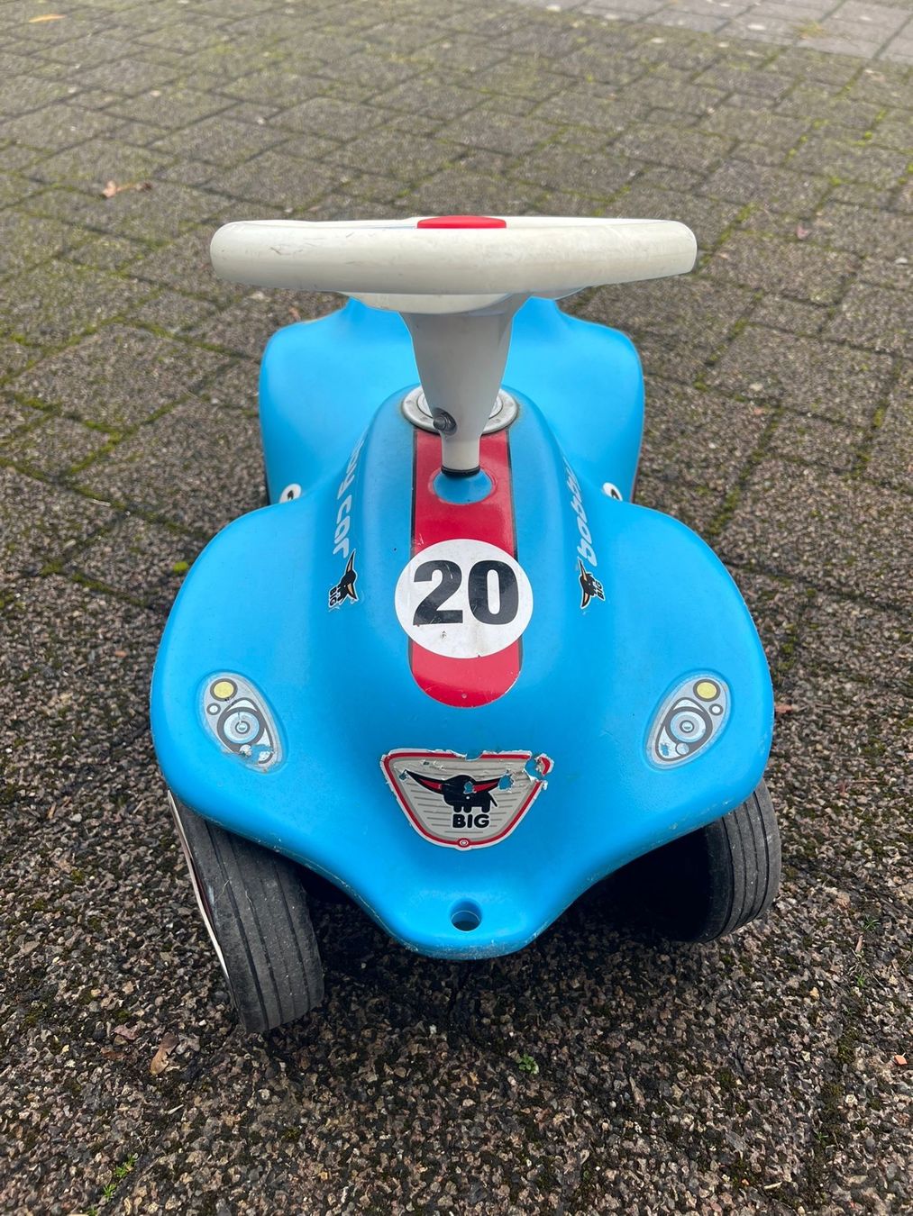 Big Veicoli per bambini: BIG Bobby-Car - Farbe: Blau / Azurblau – Usato da Bubikon venduto da Cleo_4 2