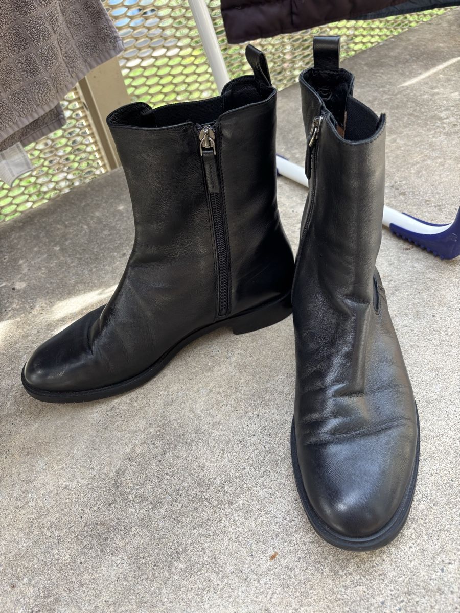 Scarpe da donna: Stiefeletten Contigo Leder schwarz – Nuovo (secondo la descrizione) da Zürich venduto da jac_plp5 1