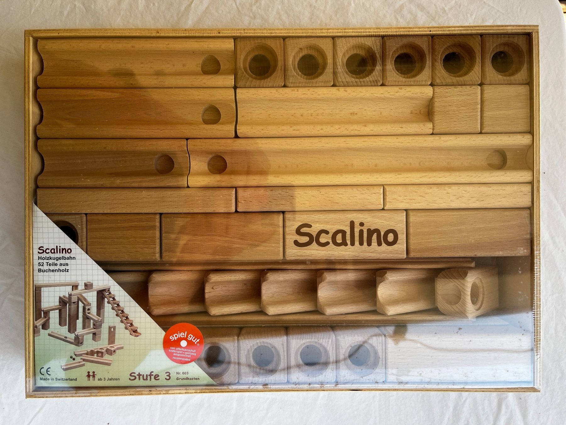 Giocattoli: Scalino Kugelbahn "Stufe 3" – Nuovo (secondo la descrizione) da Zürich venduto da gemuesebouillon
