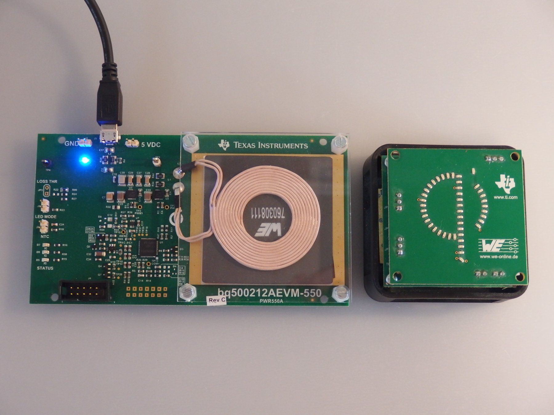 Würth Componenti elettronici: Würth Elektronik & Texas Instruments Wireless Power Demo Kit – Usato da Gwatt (Thun) venduto da Nocturnal_99 3