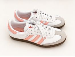 Adidas Samba Sneaker Weiss/Coral – Grösse 36.5