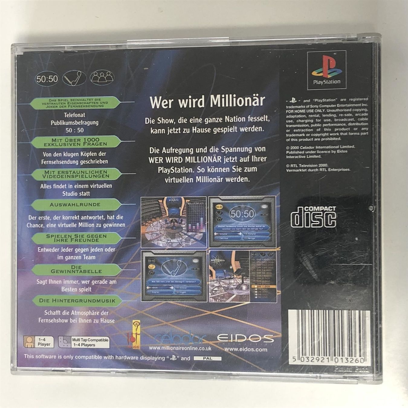 Sony Giochi: Wer wird Milionär PS1 – Usato da Mollis venduto da GamingCorner 2