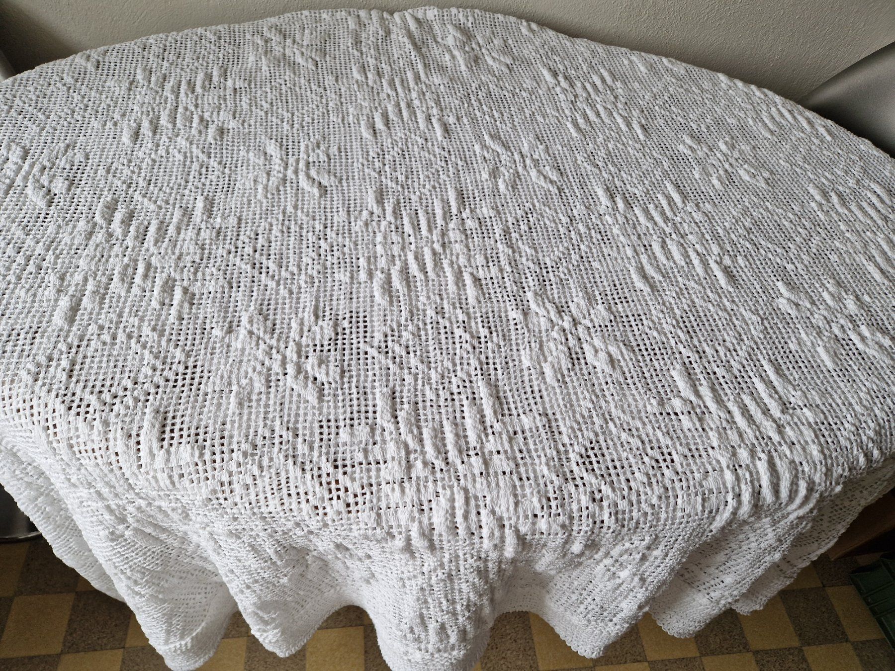 Biancheria da letto: Bettdecke Baumwolle 225x205cm, Vintage – Usato da Bern venduto da Antikbatik 6