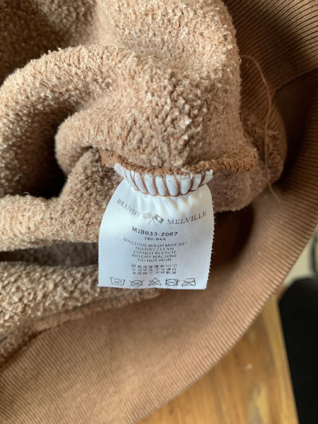 Brandy Melville Maglioni & Felpe: pull brun Brandy Melville – Usato da Genève venduto da sanchka0 2