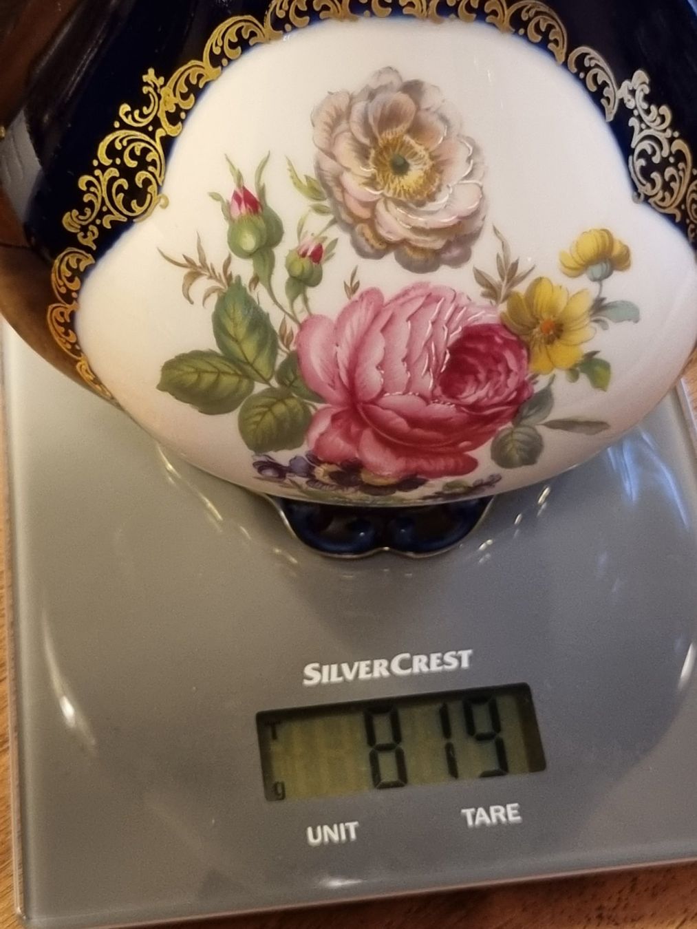 Lindner Vasi & Recipienti: Große Lindner Bavaria Echt Cobalt Vase mit Gold – Usato da Scharnachtal venduto da devin03 8