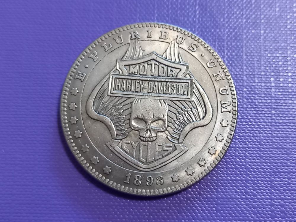 Medaglie: Harley Davidson coin, 24g (nickel) – Usato da St-Prex venduto da big_c6bb