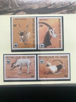 WWF Niger 1985 Wüstenantilope Satz postfrisch