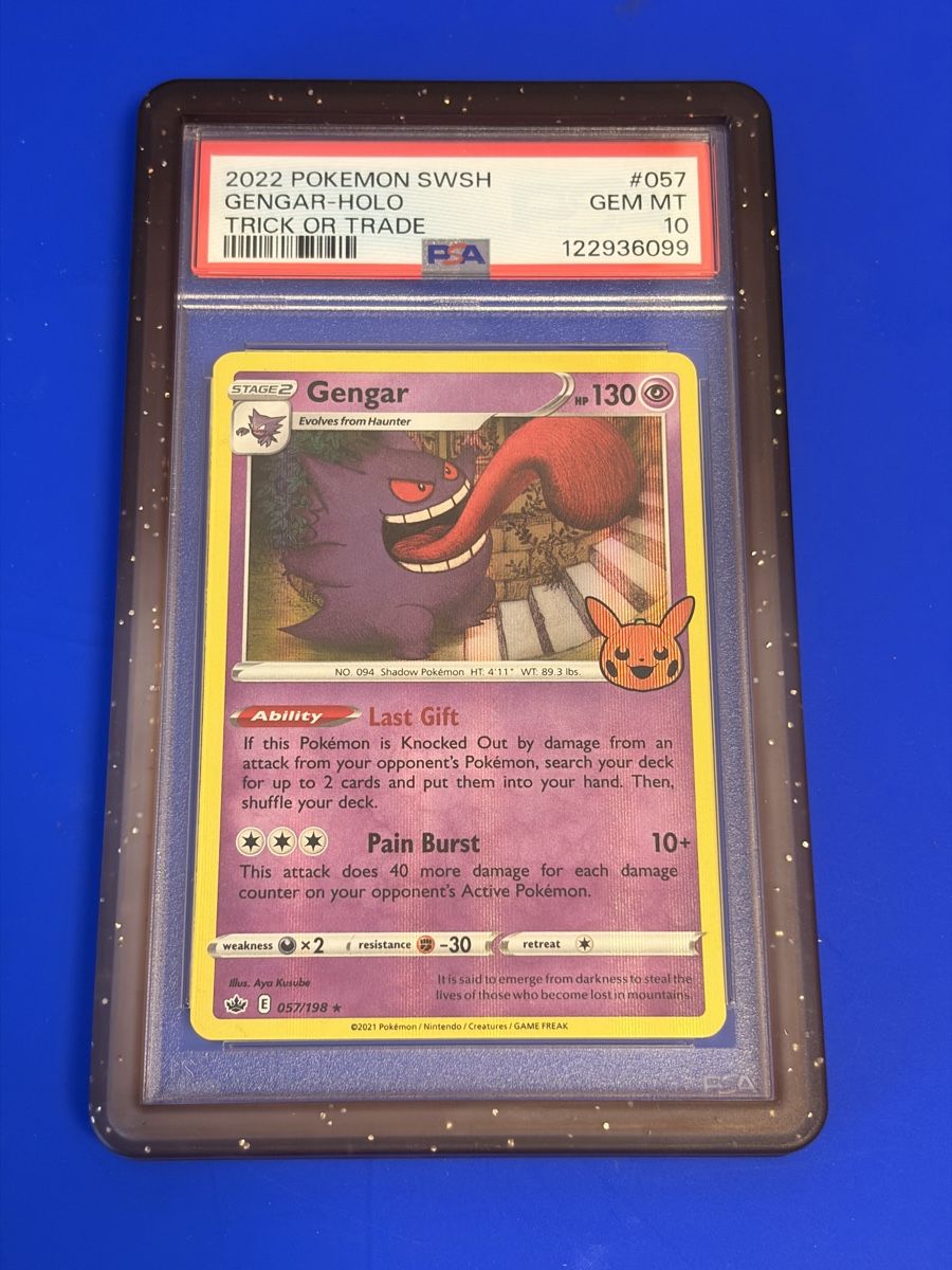Pokémon Sammelbilder & Trading cards: Pokémon Gengar 2022 PSA 10  – Neu (gemäss Beschreibung) aus Rombach von SIR_SHIRT