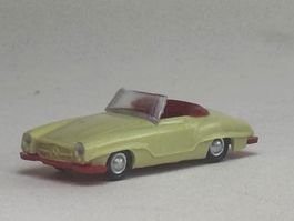 AU- EKO Mercedes 190 SL Cabriolet beige/hellbraunrot