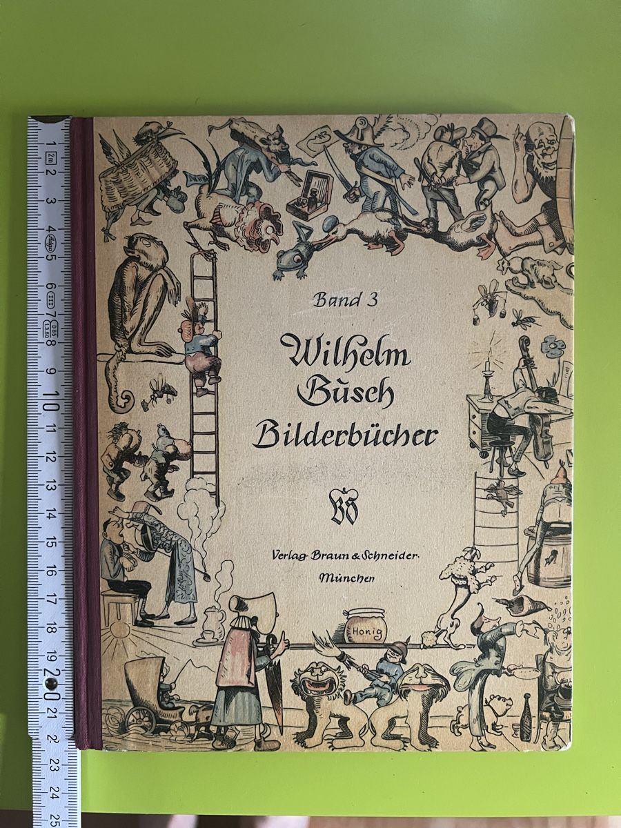 Libri: Wilhelm Busch Band 3 Geschichten 1943 – Usato da Kirchberg BE venduto da wimmler