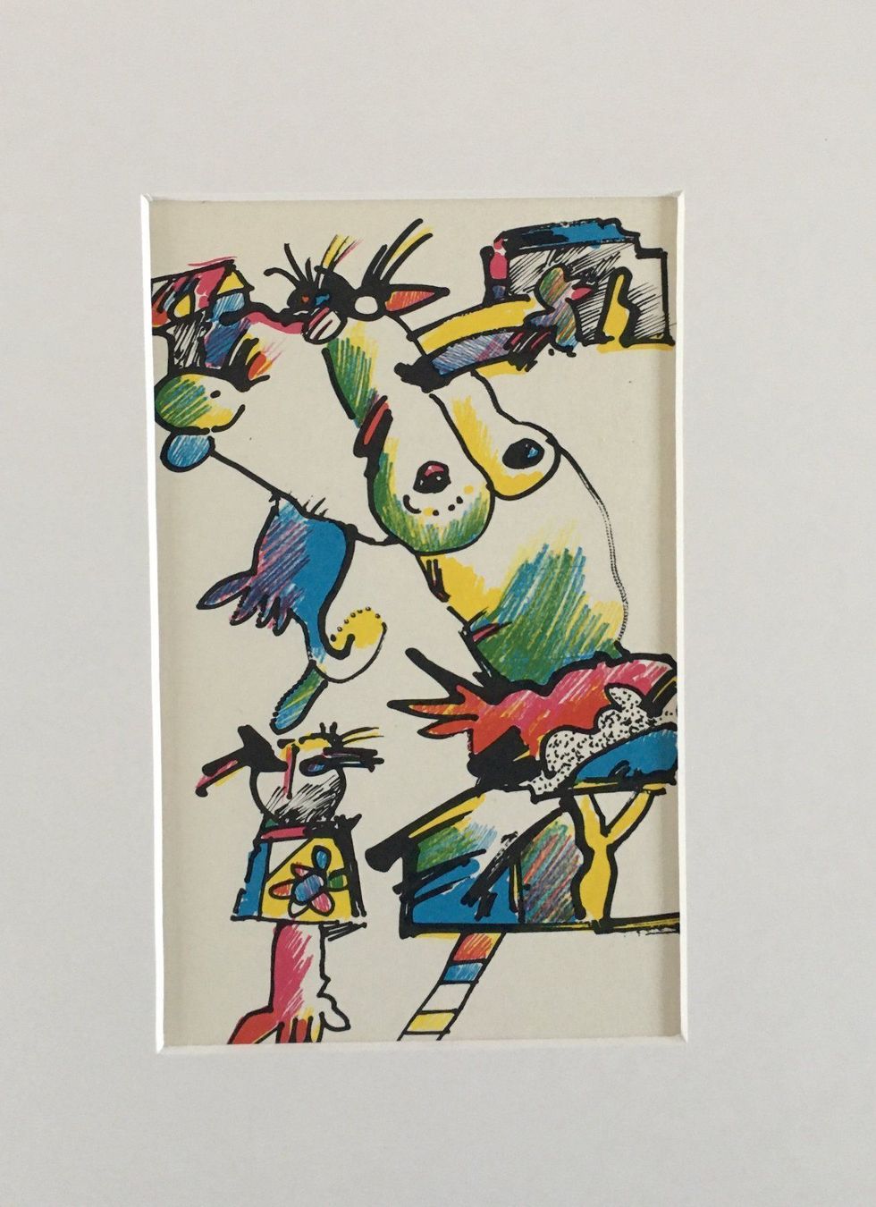 Grafica & Litografie: Otmar Alt   3 Original Farb-Lithographien  "Zum Kirschbaum" – Usato da Nennigkofen venduto da juhit 8
