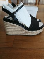 Calvin klein wedge Sandalen / Espadrille schwarz