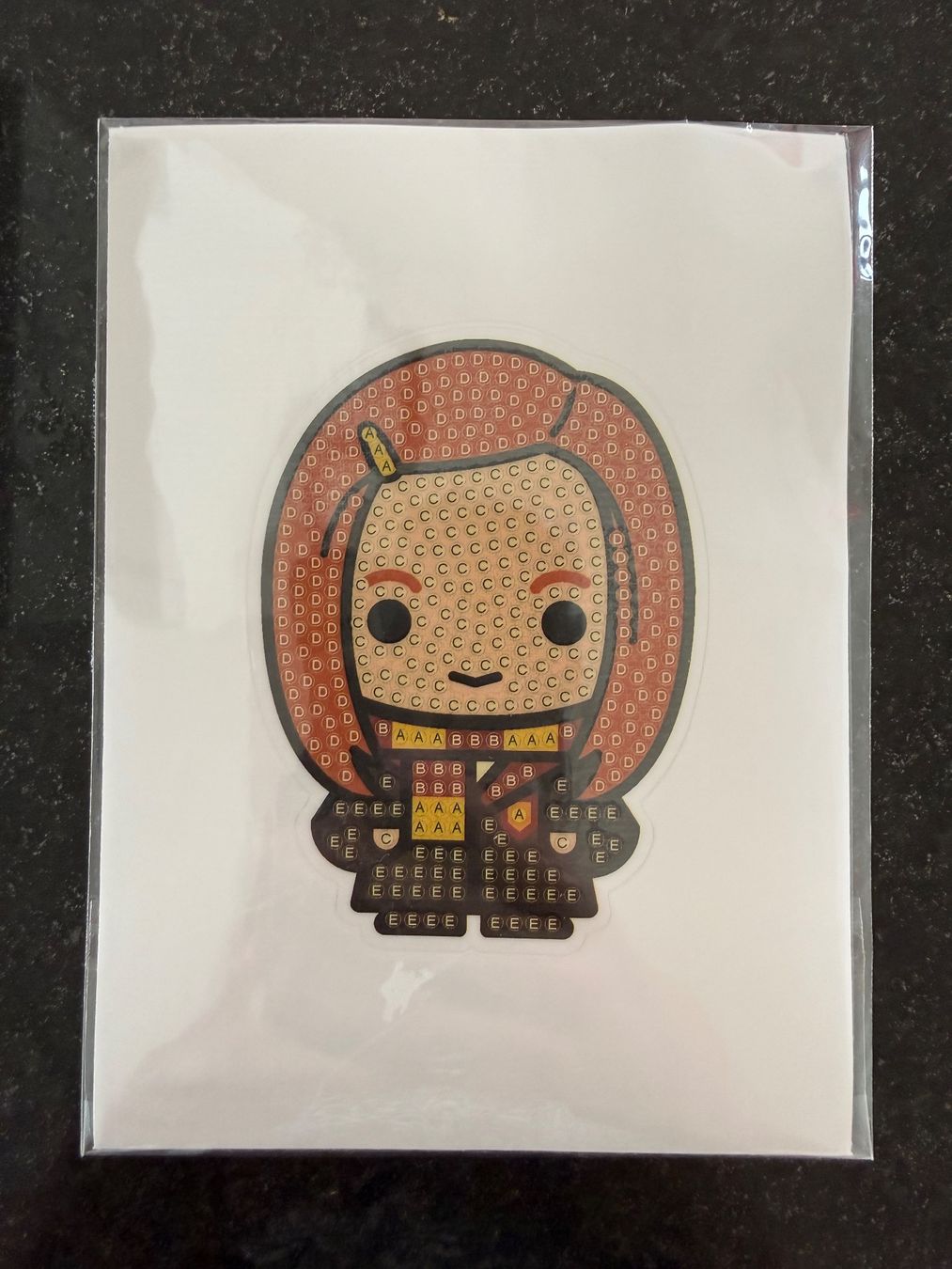 Carte collezionabili: Harry Potter Crystal Art Sticker #17 – Nuovo e nell'imballaggio originale da Reinach BL venduto da Buekim00