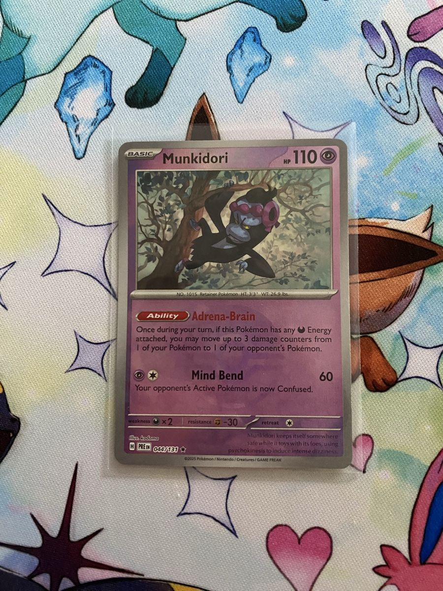 Pokémon Carte collezionabili: Pokemon Munkidori Pokeball 044/131 PRE – Usato da Grindelwald venduto da TSG-G-Town