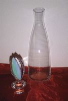 Edler Decanter * Fleur Painted * NEU