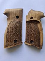 Nussbaum Griffschalen mit Daumenauflage für die Sig P220 
