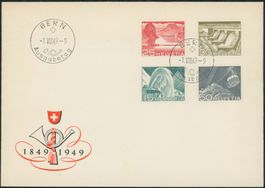 1949 - Technik + Landschaft - FDC ET - deutsch • dt