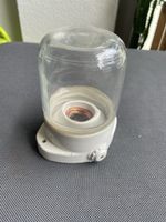 Leuchte Keramik Glas Vintage E27 Fassung Lampenfassung Decke