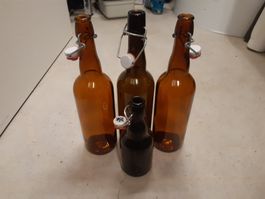 Bouteille avec fermeture mécanique