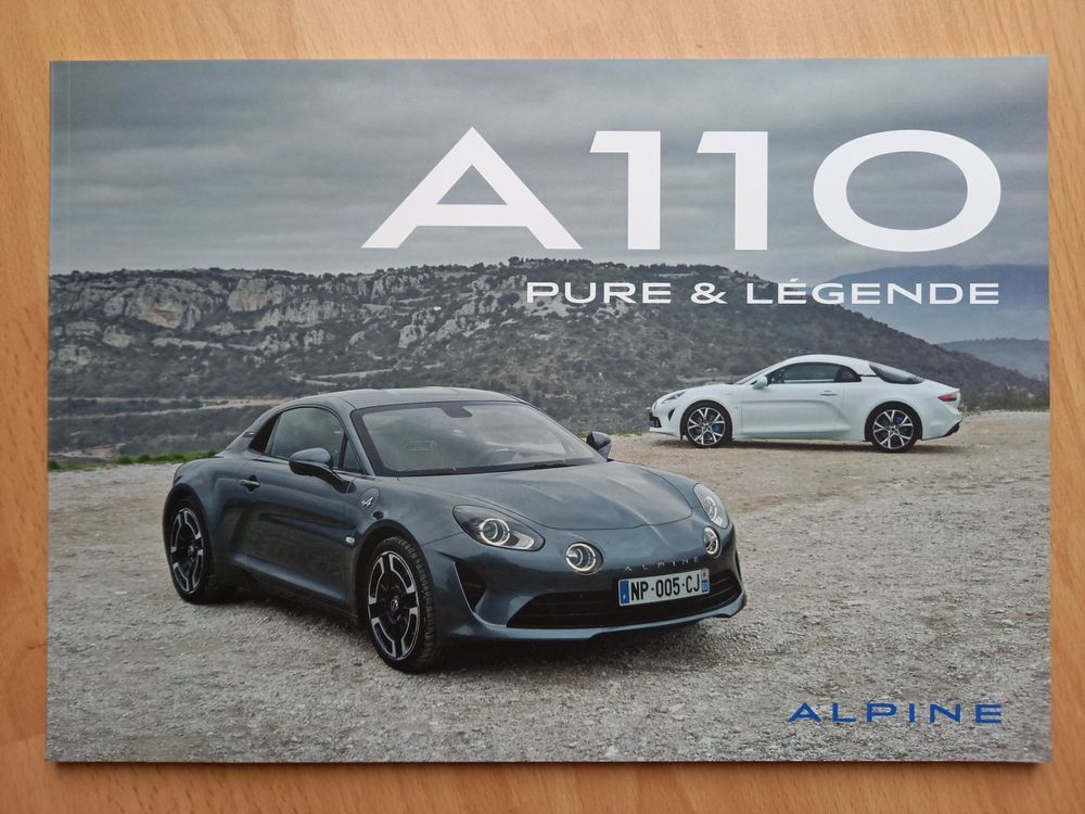 Prospekt Alpine A 110 aus der Schweiz (Neu (gemäss Beschreibung)) in ...