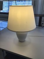 Tischlampe weiss Keramik